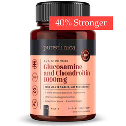 Glucosamine et chondroïtine 1000 mg x 180 comprimés
