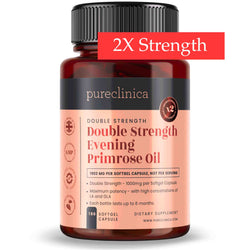 Huile d'onagre - 1000 mg x 180 capsules molles - Force suprême