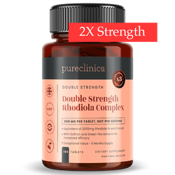 Complexe de Rhodiola Double Force - 2000 mg x 90 comprimés