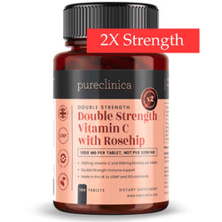 Vitamine C et extrait de rose musquée 2000 mg par comprimé x 180 comprimés